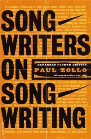 Cover image for 9780306812651 - Songwriters On Songwriting