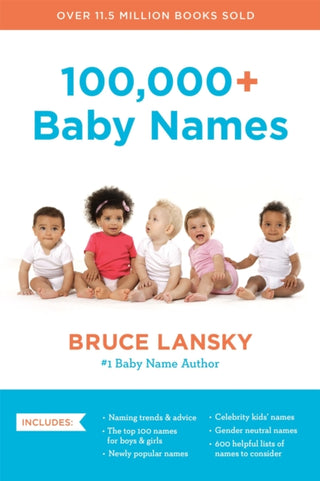 Cover image for 9780306835698 - 100,000+ Baby Names