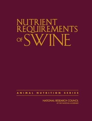 Cover image for 9780309489034 - Nutrient Requirements of Swine