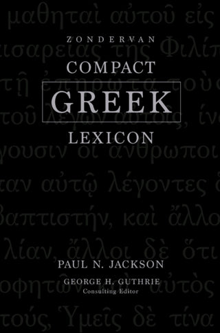 Cover image for 9780310099499 - Zondervan Compact Greek Lexicon