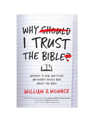 Supplemental image for 9780310109945 - Why I Trust the Bible