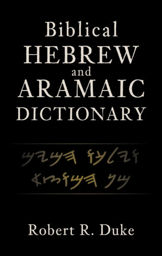 Cover image for 9780310119517 - Biblical Hebrew and Aramaic Dictionary