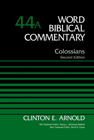 Cover image for 9780310125211 - Colossians, Volume 44A