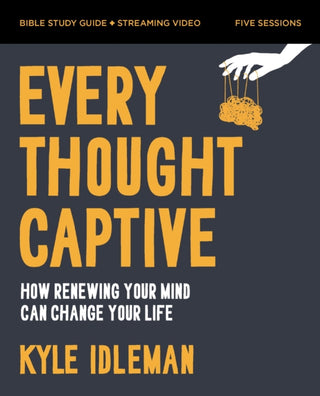 Cover image for 9780310140665 - Every Thought Captive Bible Study Guide plus Streaming Video