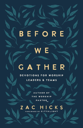 Supplemental image for 9780310145073 - Before We Gather