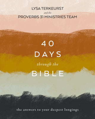 Cover image for 9780310145363 - 40 Days Through the Bible
