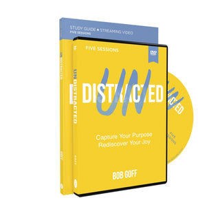 Cover image for 9780310148487 - Undistracted Study Guide with DVD