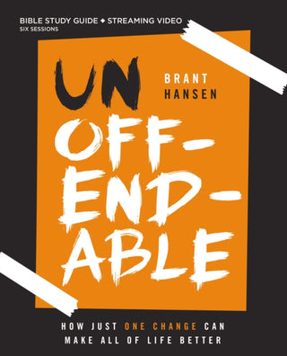 Cover image for 9780310153153 - Unoffendable Bible Study Guide plus Streaming Video