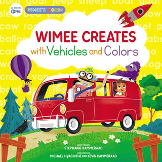 Cover image for 9780310153580 - Wimee Creates with Vehicles and Colors