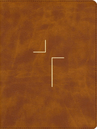 Cover image for 9780310154457 - The Jesus Bible, ESV Edition, Leathersoft, Tan