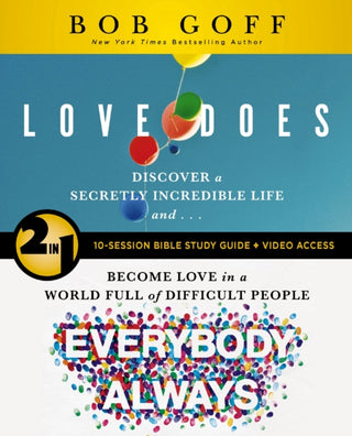 Cover image for 9780310174790 - Love Does/Everybody Always 2-in-1 Bible Study Guide plus Streaming Video