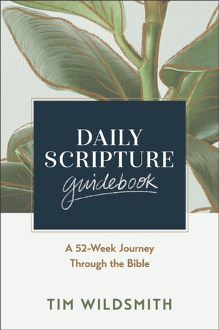 Cover image for 9780310175155 - Daily Scripture Guidebook