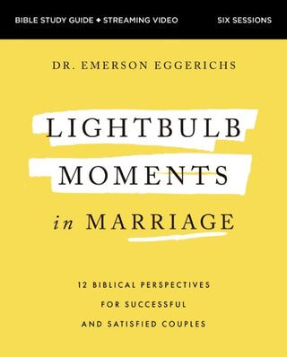 Cover image for 9780310178972 - Lightbulb Moments in Marriage Bible Study Guide plus Streaming Video
