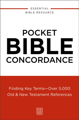 Cover image for 9780310181125 - Pocket Bible Concordance