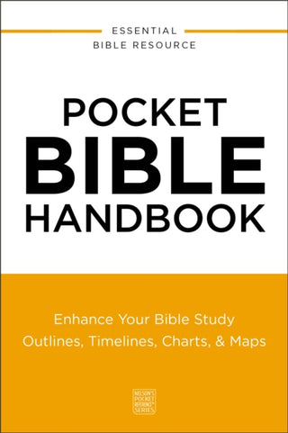 Cover image for 9780310181132 - Pocket Bible Handbook