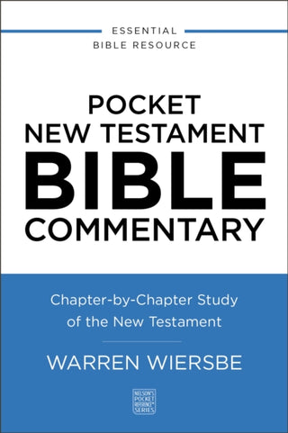 Cover image for 9780310181149 - Pocket New Testament Bible Commentary