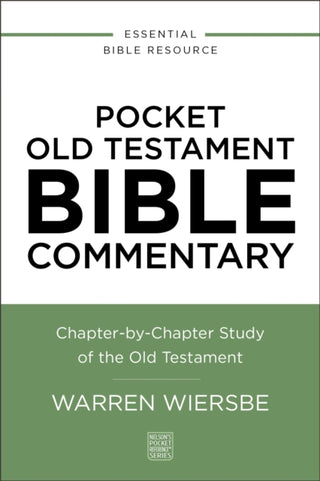 Cover image for 9780310181156 - Pocket Old Testament Bible Commentary