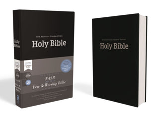 Cover image for 9780310451044 - NASB, Church Bible (Pew Bible), Hardcover, Black, 1995 Text, Comfort Print