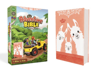 Cover image for 9780310458784 - NIrV, Adventure Bible for Early Readers, Leathersoft, Coral, Full Color