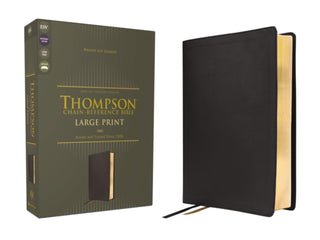 Supplemental image for 9780310458944 - ESV, Thompson Chain-Reference Bible, Large Print, Leathersoft, Black, Red Letter