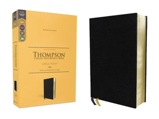 Supplemental image for 9780310459163 - KJV, Thompson Chain-Reference Bible, Large Print, Bonded Leather, Black, Red Letter, Comfort Print