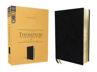 Supplemental image for 9780310459231 - KJV, Thompson Chain-Reference Bible, European Bonded Leather, Black, Red Letter, Comfort Print