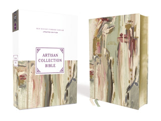 Cover image for 9780310460541 - NRSVue, Artisan Collection Bible, Leathersoft, Multi-color/Cream, Comfort Print