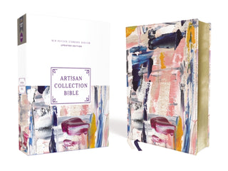 Cover image for 9780310460558 - NRSVue, Artisan Collection Bible, Leathersoft, Multi-color/Blue, Comfort Print
