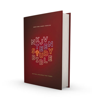 Cover image for 9780310460879 - NKJV, Teen Study Bible, Hardcover, Comfort Print