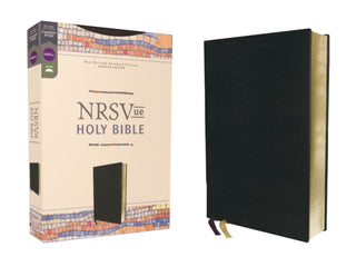 Cover image for 9780310461432 - NRSVue, Holy Bible, Leathersoft, Black, Comfort Print