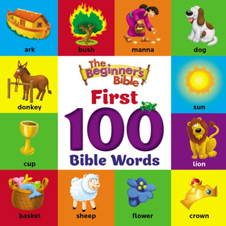 Cover image for 9780310766858 - The Beginner's Bible First 100 Bible Words