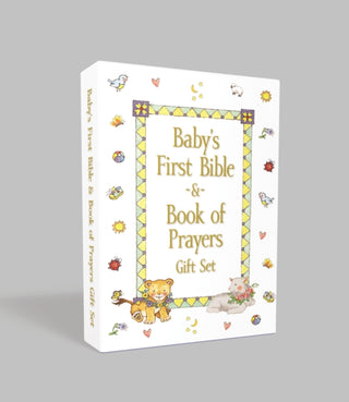 Cover image for 9780310768890 - Baby's First Bible and Book of Prayers Gift Set