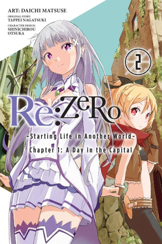 Cover image for 9780316398541 - Re:ZERO -Starting Life in Another World-, Chapter 1: A Day in the Capital, Vol. 2 (manga)