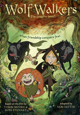 Cover image for 9780316429535 - WolfWalkers: The Graphic Novel