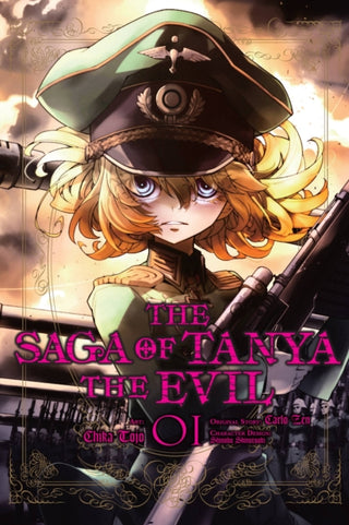 Cover image for 9780316444040 - The Saga of Tanya the Evil, Vol. 1 (manga)