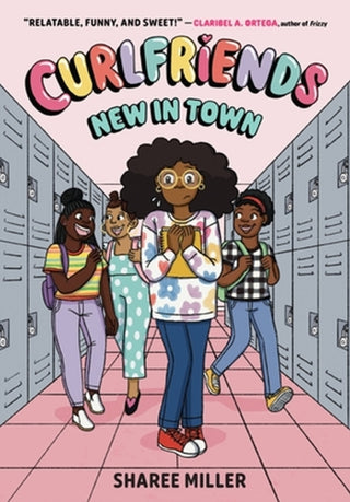 Cover image for 9780316591454 - Curlfriends: New in Town (A Graphic Novel)