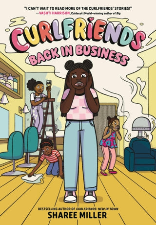 Cover image for 9780316591492 - Curlfriends: Back in Business (A Graphic Novel)
