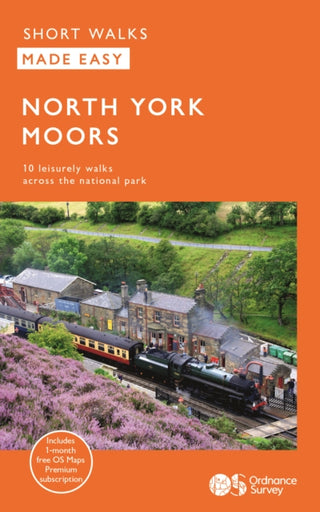 Cover image for 9780319092880 - OS Short Walks Made Easy  - North York Moors