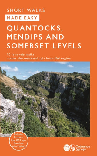Cover image for 9780319092934 - Quantocks Mendips & Somerset Levels