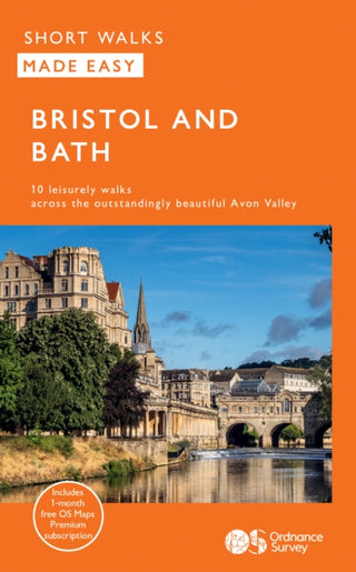Cover image for 9780319093054 - OS Short Walks Made Easy - Bristol & Bath