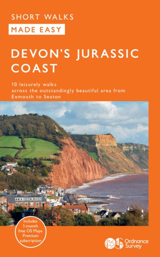 Cover image for 9780319093108 - OS Short Walks Made Easy - Devon's Jurassic Coast