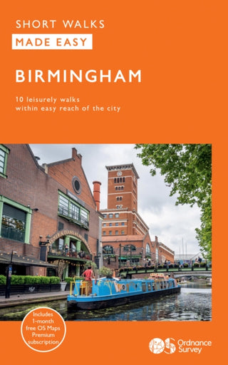 Cover image for 9780319093115 - OS Short Walks Made Easy - Around Birmingham