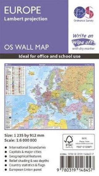 Cover image for 9780319148457 - Europe