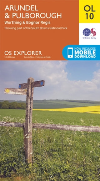 Cover image for 9780319242490 - Arundel & Pulborough, Worthing & Bognor Regis