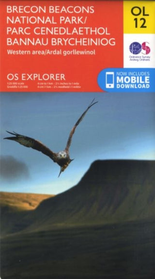 Supplemental image for 9780319242513 - O.S. Explorer Ol 12 Brecon Beacons National Park Western Area/Parc Cenedlaethol Bannau Brycheiniog Ardal Orllewinol