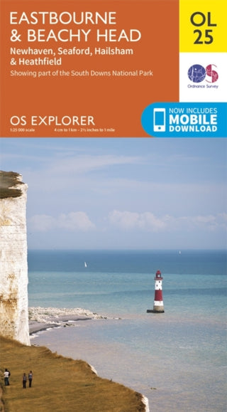 Supplemental image for 9780319242643 - Eastbourne & Beachy Head, Newhaven, Seaford, Hailsham & Heathfield