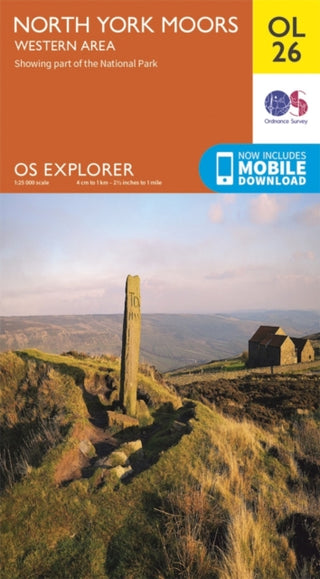 Cover image for 9780319242650 - North York Moors - Western Area