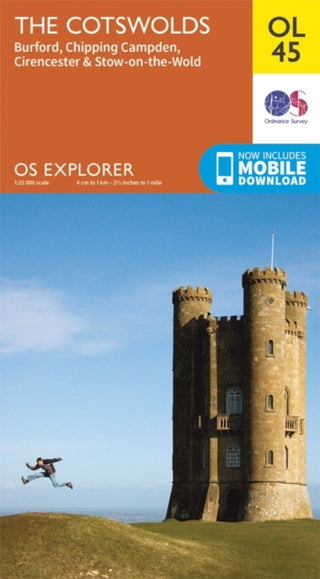 Cover image for 9780319242841 - The Cotswolds, Burford, Chipping Campden, Cirencester & Stow-on-the Wold