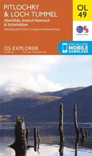 Cover image for 9780319242889 - Pitlochry & Loch Tummel, Aberfeldy, Kinloch Rannoch & Schiehallion