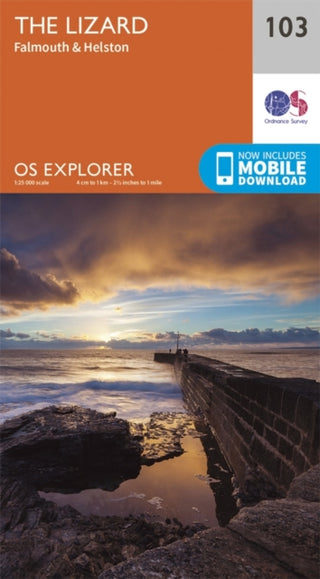 Cover image for 9780319243053 - Lizard, Falmouth and Helston